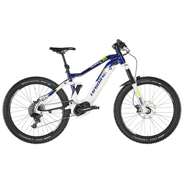 Mountain Bike eléctrica HAIBIKE SDURO FULL SEVEN LIFE LT 7.0 27,5" Mujer Azul/Blanco 2019 0